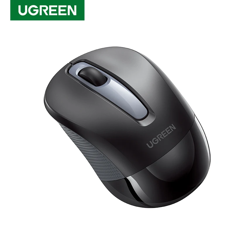 

UGREEN Mouse Wireless Ergonomic Shape Silent Click 2400 DPI For MacBook Tablet Computer Laptop PC Mice Quiet 2.4G Wireless Mouse