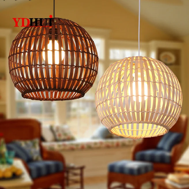 Japanese Hotel LED Pendant Lights bamboo balcony pendant lamps lantern light corridor Museum exhibition hall decoration lighting | Лампы и