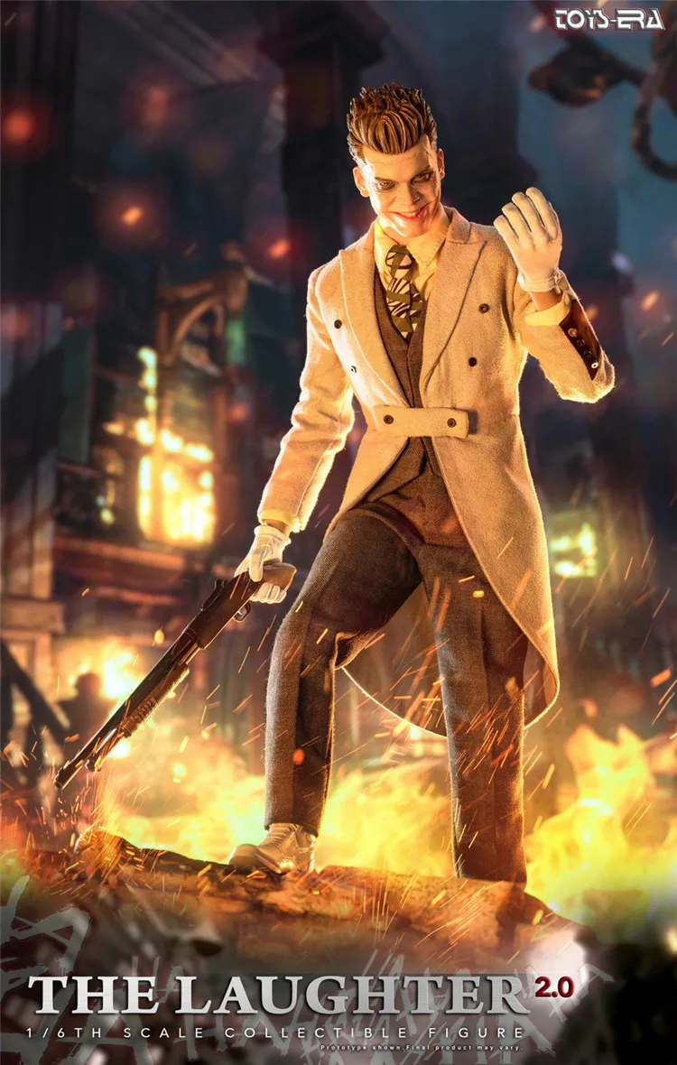 Игрушки Эра 1/6 TE028 смех 2,0 Мужской Джокер фигурки с 2 головы лепить коллекции