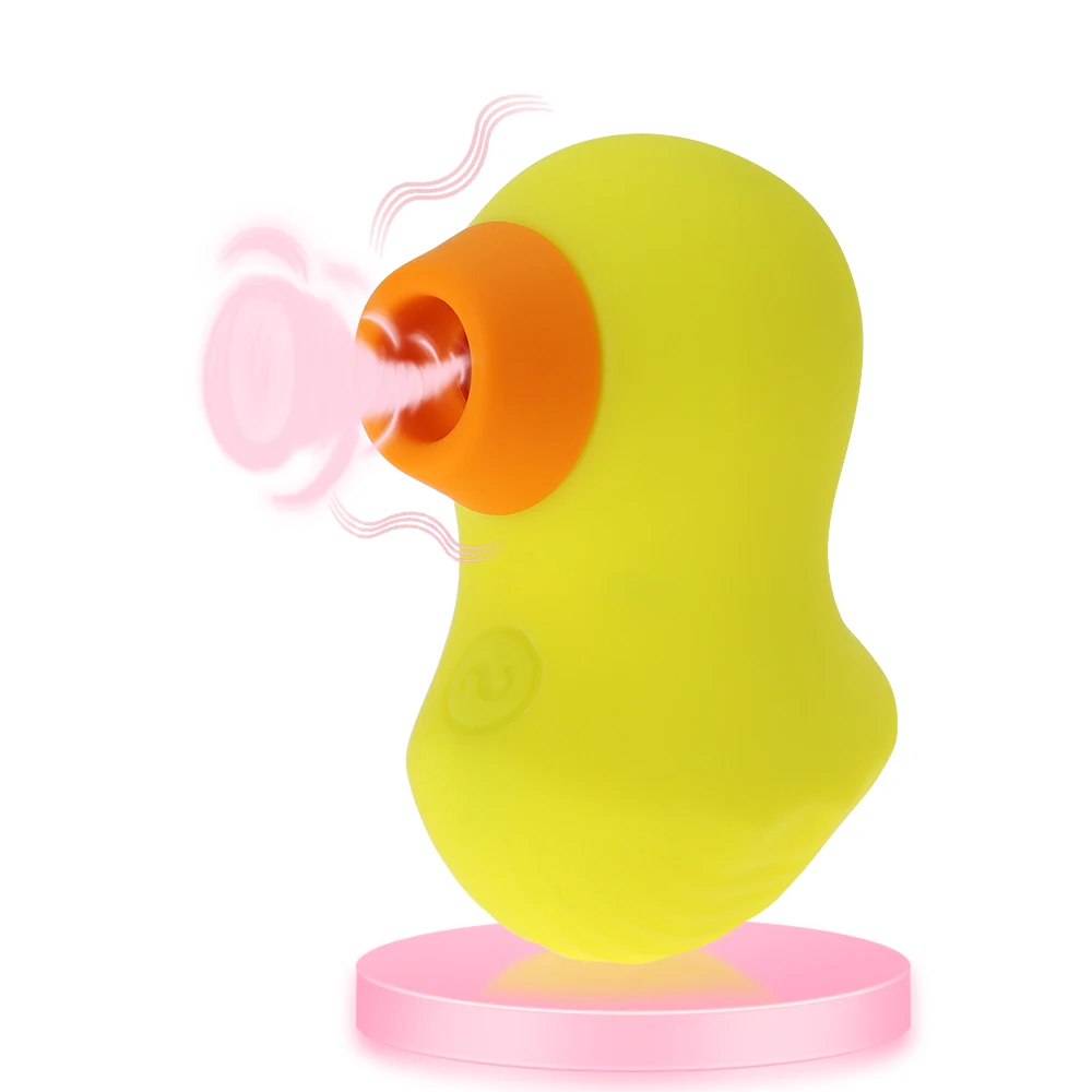 Вагинальный вибратор с присоской для орального секса Стимулятор клитора