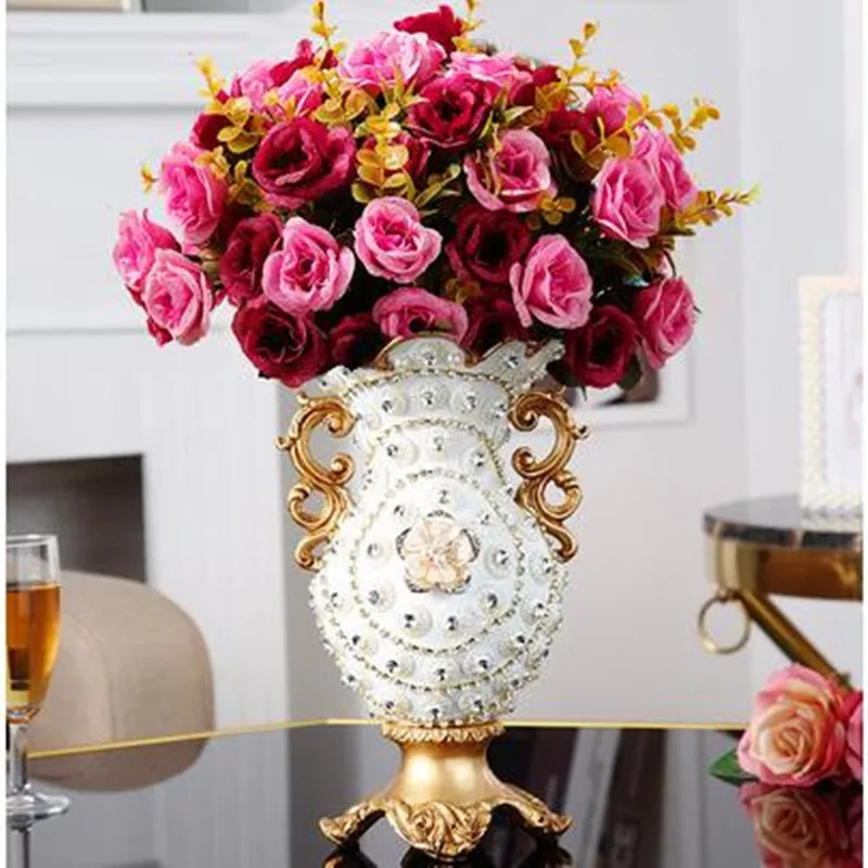 

Beautiful fashion resin vase, home office restaurant bar table decoration, wedding decoration gift, Christmas decoration