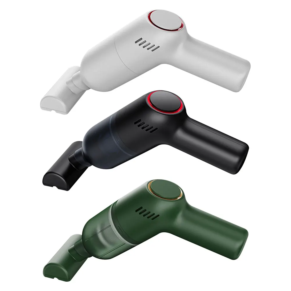 Мини портативный автомобильный пылесос Беспроводной влажной и сухой двойного