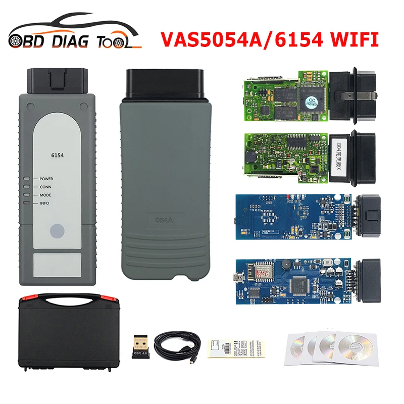 Оригинальный диагностический инструмент VAS5054 V7.1.1 с Bluetooth AMB230 VAS6154 WIFI V5.1.6