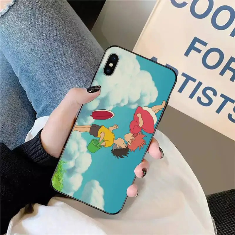 

Anime Japan Hayao Miyazaki Phone Case for iPhone 11 12 pro XS MAX 8 7 6 6S Plus X 5S SE 2020 XR mini