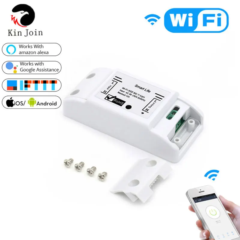Интеллектуальный выключатель света Sonoff Basic переключатель Wi Fi для