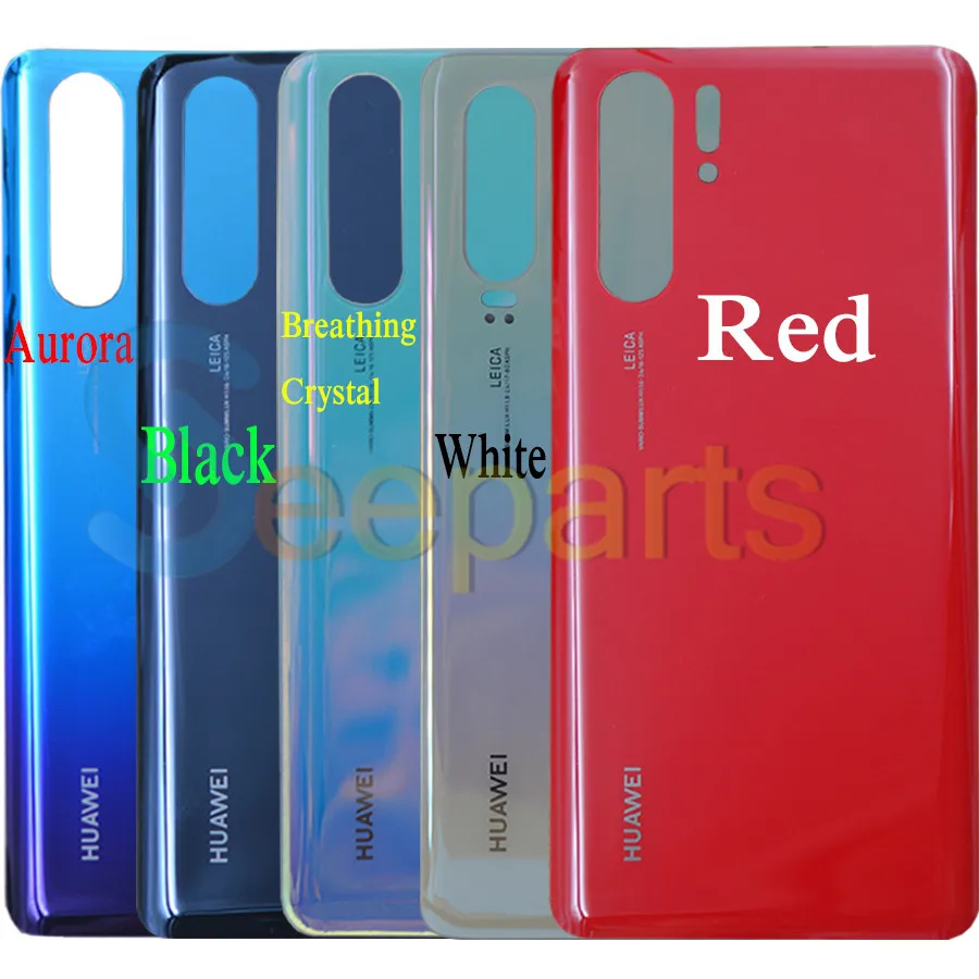 Задняя крышка аккумуляторного отсека HUAWEI P30 Pro стеклянная панель корпус для Huawei VOG