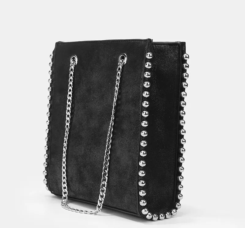 Вместительная женская сумка тоут в стиле ретро модные сумки на плечо с цепочкой и