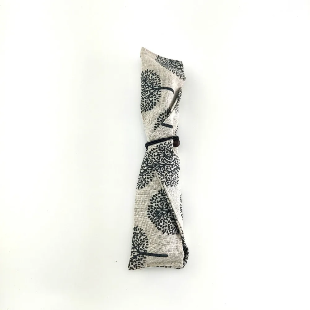 6 шт./компл. портативный экологически чистый набор столовых приборов в японском