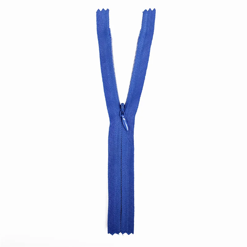 

1Pcs 20cm/30cm/40cm/50cm/60cm Invisible Close-End Zipper Nylon Coil Zipper Tailor For Handcraft Sewing Cloth Accessories