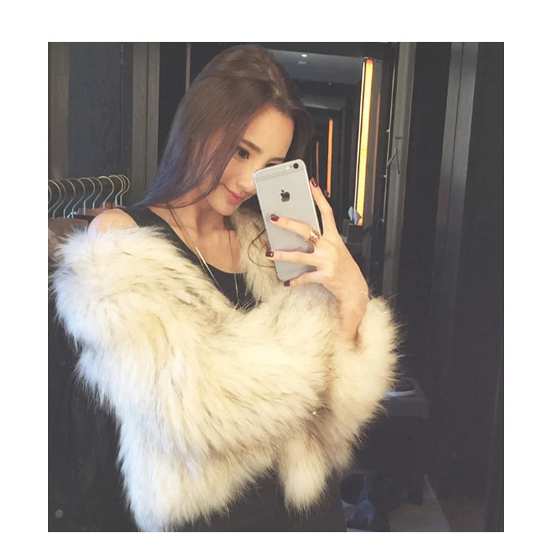 

Fashion Furry Faux Fur Coat Women Fluffy Warm Long Sleeve Female Outerwear Autumn Winter Coat Jacket Hairy Collarless Overcoat