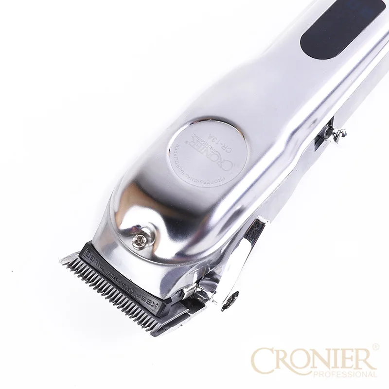Профессиональная электрическая машинка для стрижки волос с ЖК дисплеем