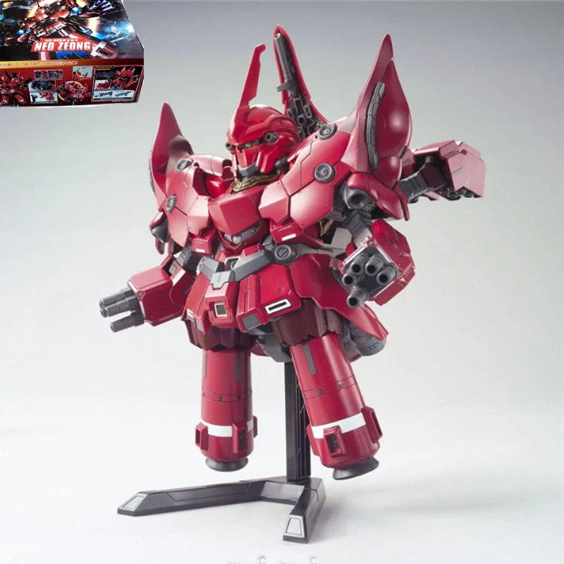 QY модель SD Gundam BB 392 Q Ver Neo ZEONG мобильный костюм Сборная комплекты в розничной
