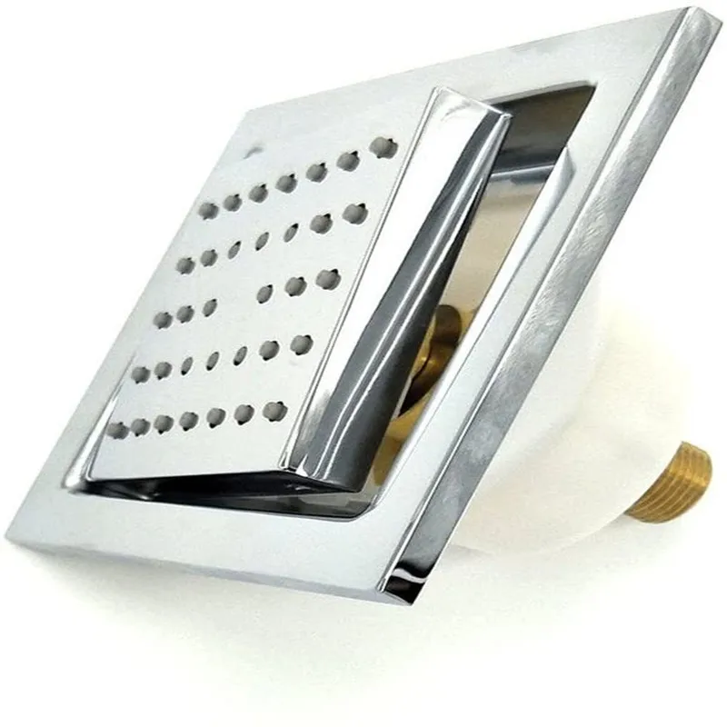 Скрытая установка струйный Душ Спа латунные квадратные массажные форсунки спрей