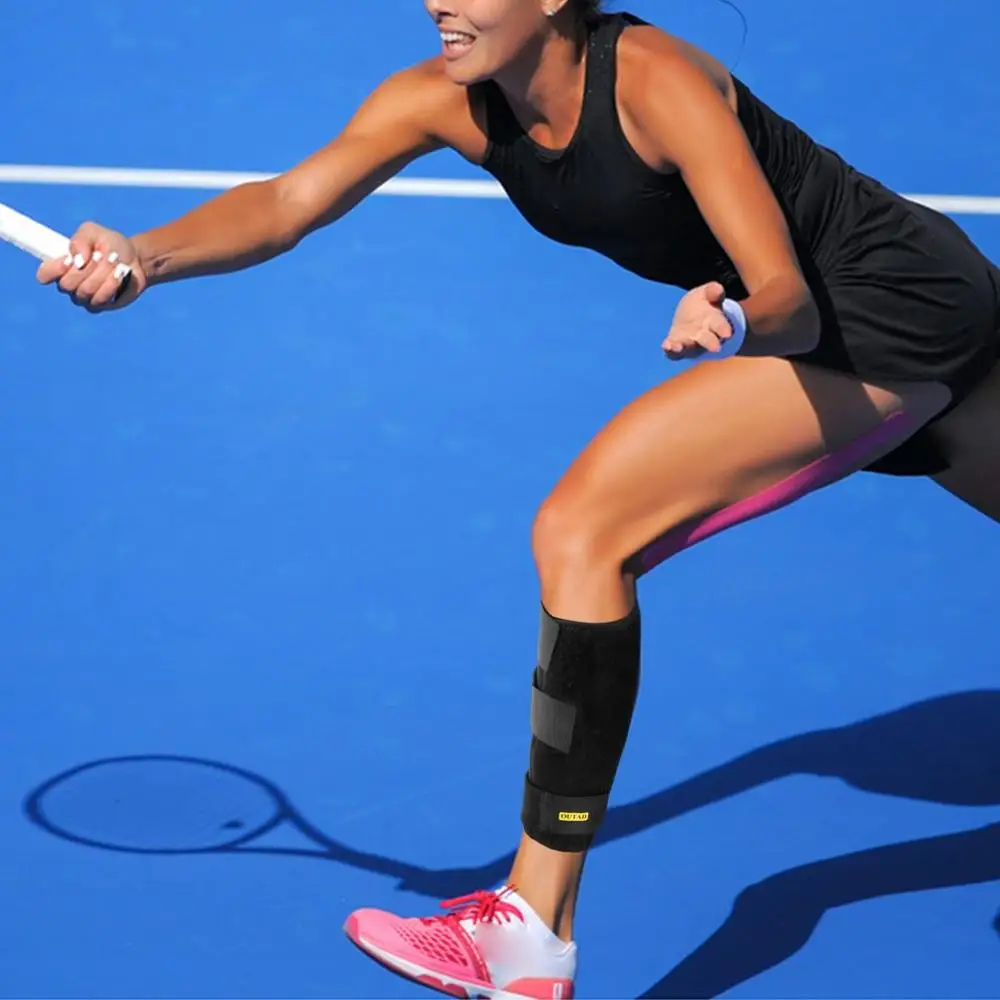 Фиксаж голени регулируемый неопреновый голень компрессионная оплетка для ног