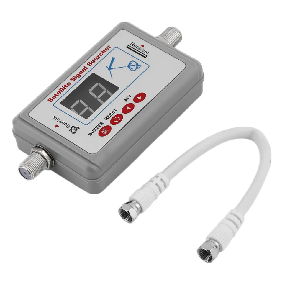 GSF 9507 портативный размер светодиодный экран спутниковый искатель универсальный