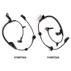 Автомобильный датчик скорости колес из АБС-пластика, 2 шт., для Dodge CALIBER Jeep COMPASS PATRIOT 1,8 2,0 2,2 2,4 CRD 5105572AA 5105573AA