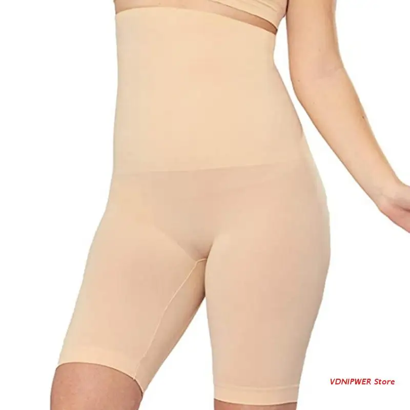 

Women High Waisted Tummy Control Shapewear Slip Shorts Under Dress Thigh Slimmer Body Shaper Underwear Butt Lift Panties D08E