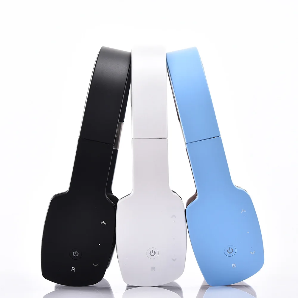 Новые телескопические bluetooth наушники на голову сенсорные складные беспроводные