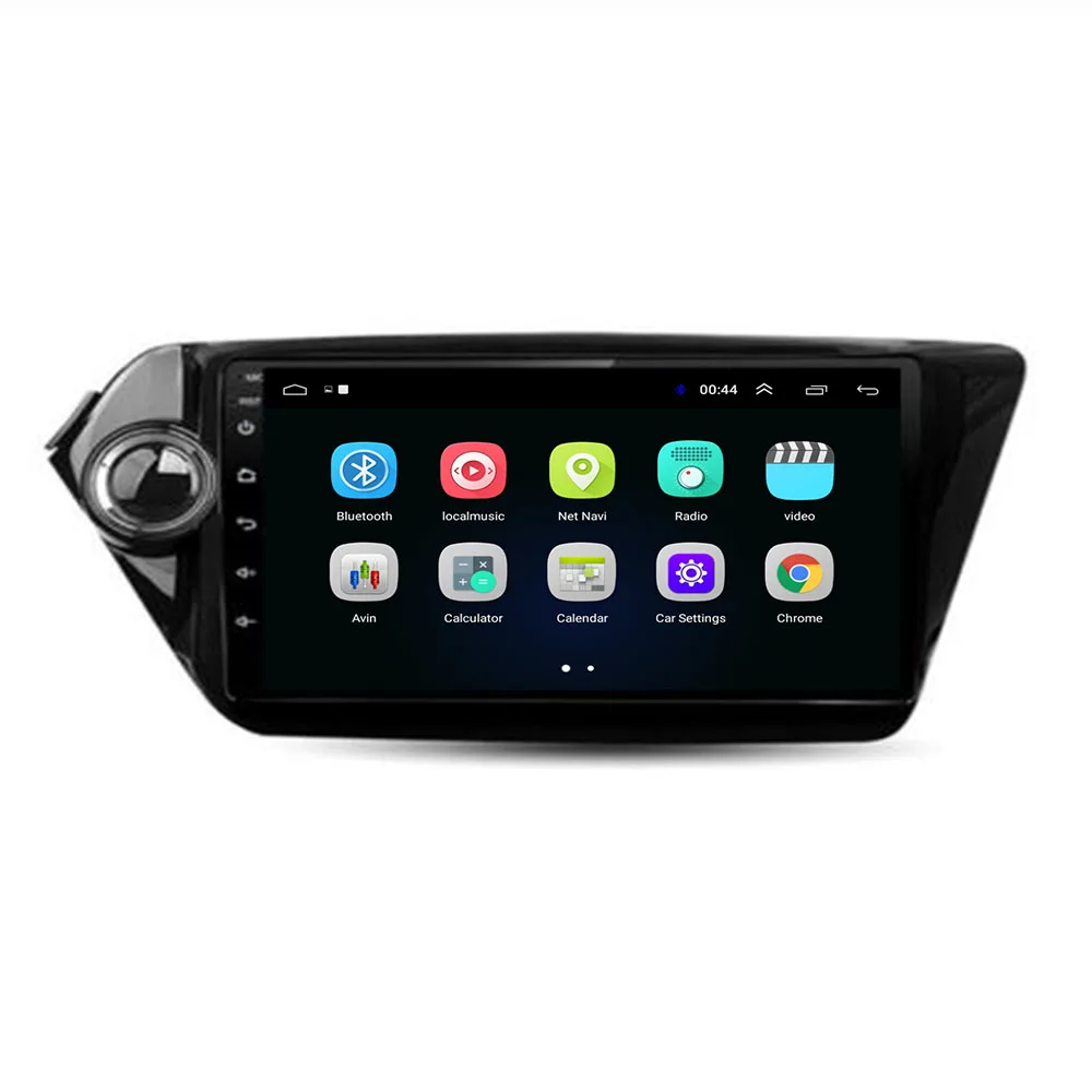 Android 10 2din автомобильный Радио gps навигация мультимедийный плеер для Kia RIO 3 4 Rio 2010 2011