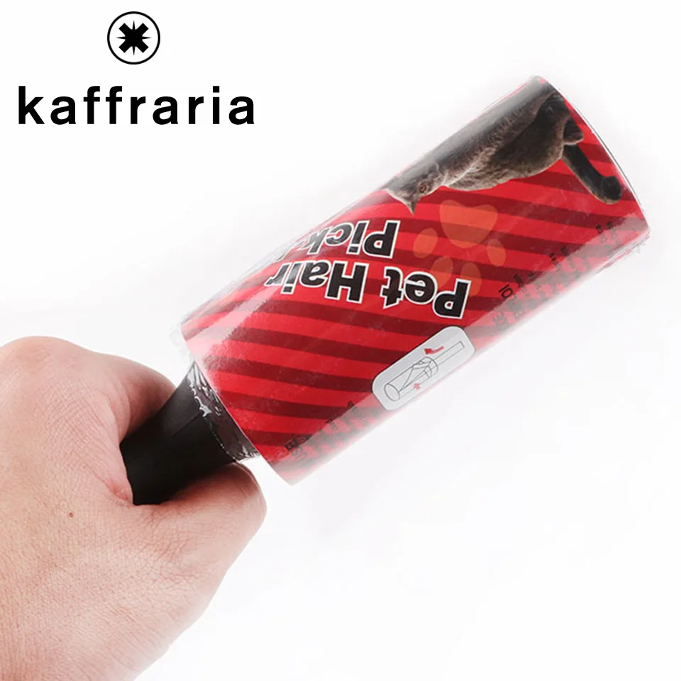 Приклеивание ворсинок на роликах для удаления пыли кошек и собак многоразовые