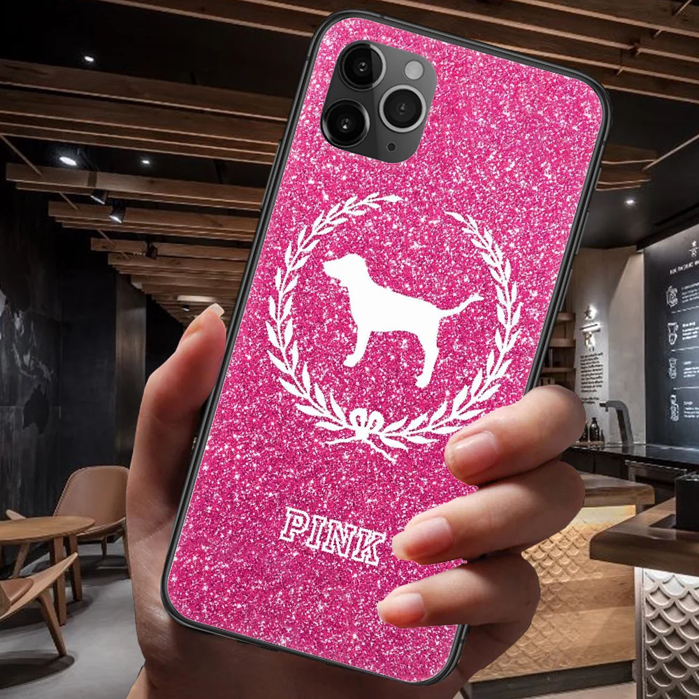 

Victoria Fashion Luxury Brand Phone Case For Iphone 4 4s 5 5S SE 5C 6 6S 7 8 Plus X XS XR 11 12 Mini Pro Max 2020 black Prime
