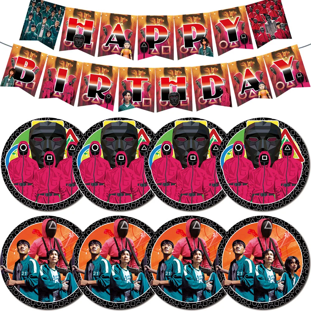 

Набор одноразовой посуды из воздушного шара и бумажных тарелок