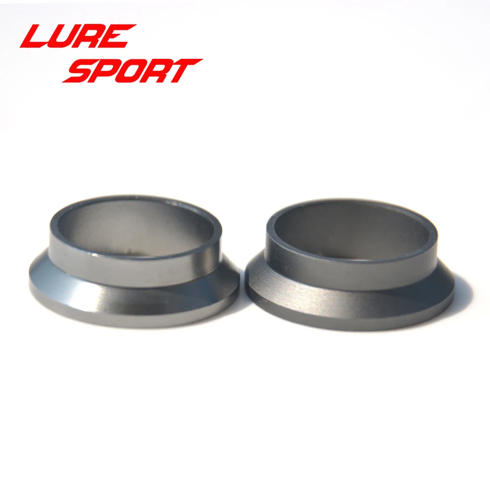 LURESPORT 10 шт. алюминиевое космическое кольцо для катушки FUJI Seat SPAR6 проверки ветра