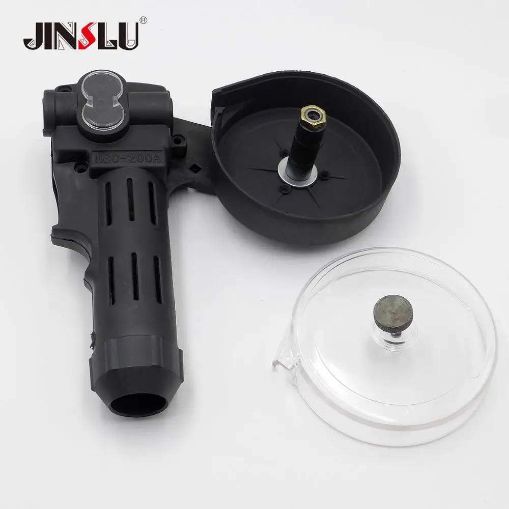 Пластиковая крышка ручки для пистолета-катушки MIG нажимной питатель Алюминиевая