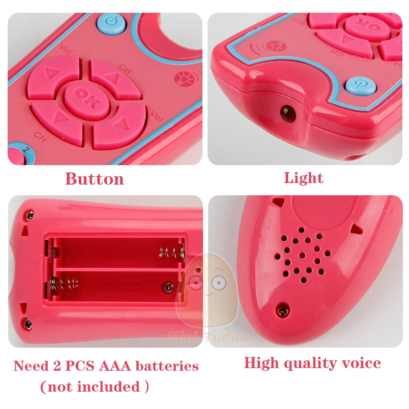 Детские игрушки музыка умный мобильный телефон пульт дистанционного управления