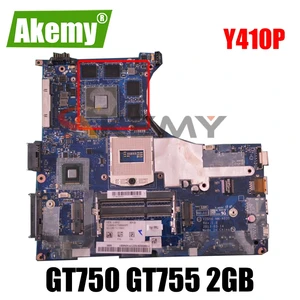 for lenovo y410p laptop motherboard viqy0 nm a031 motherboard pga947 hm87 gpu gt750 gt755 2gb tested 100 working mainboard free global shipping