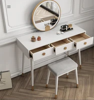 nordic dressing table small family dressing table bedroom modern simple light luxury dressing table with light