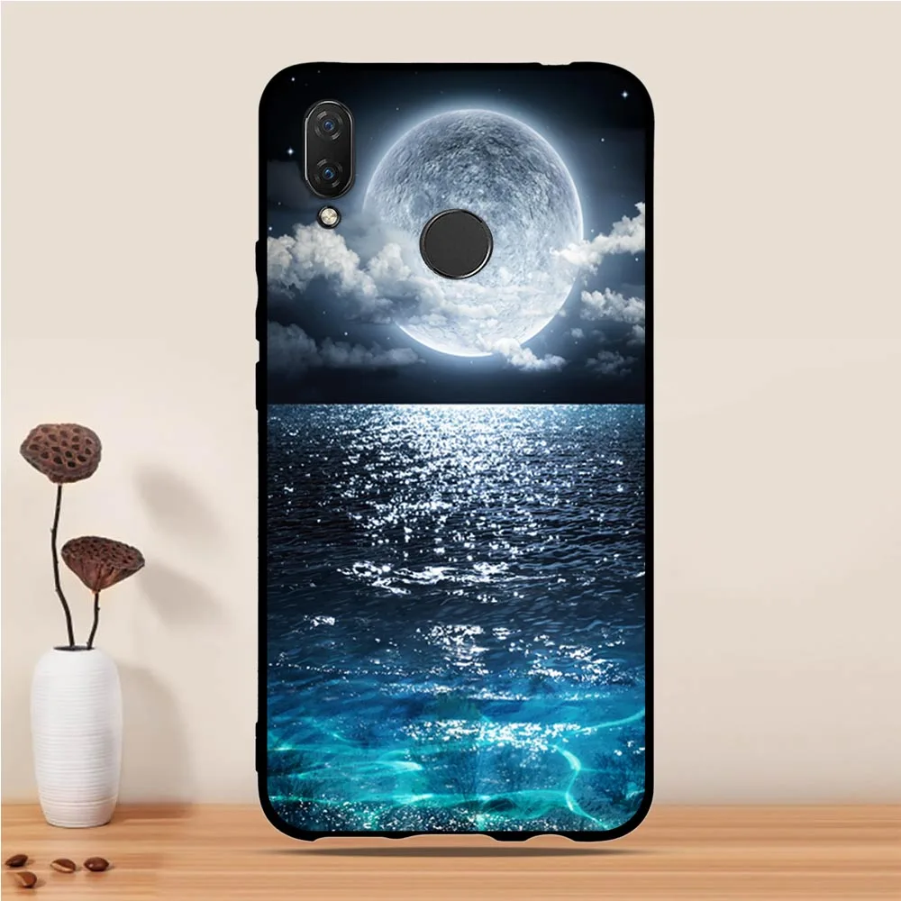 3 Чехол для huawei P Smart Plus 6,", чехол на заднюю панель, силиконовый, с рисунком, симпатичные, из мягкого ТПУ, Coque Capa Funda для huawei Nova 3i, чехол - Цвет: 3