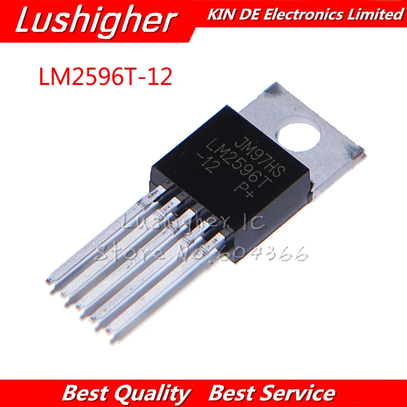 10 шт., флэш-микросхемы LM2596T 12 LM2596 TO-220-5, новинка