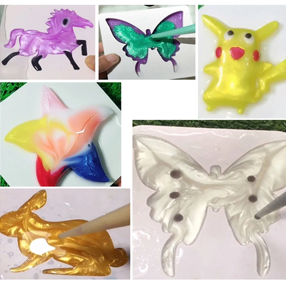 #301 Золотой жемчужный порошок пигментная краска Керамика Краски покрытие