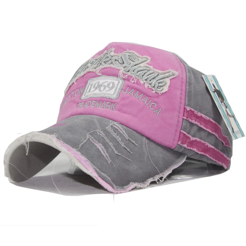 

Fashion old worn-out baseball cap 1969 edging your sun hat wholesale couple sun hat M-45