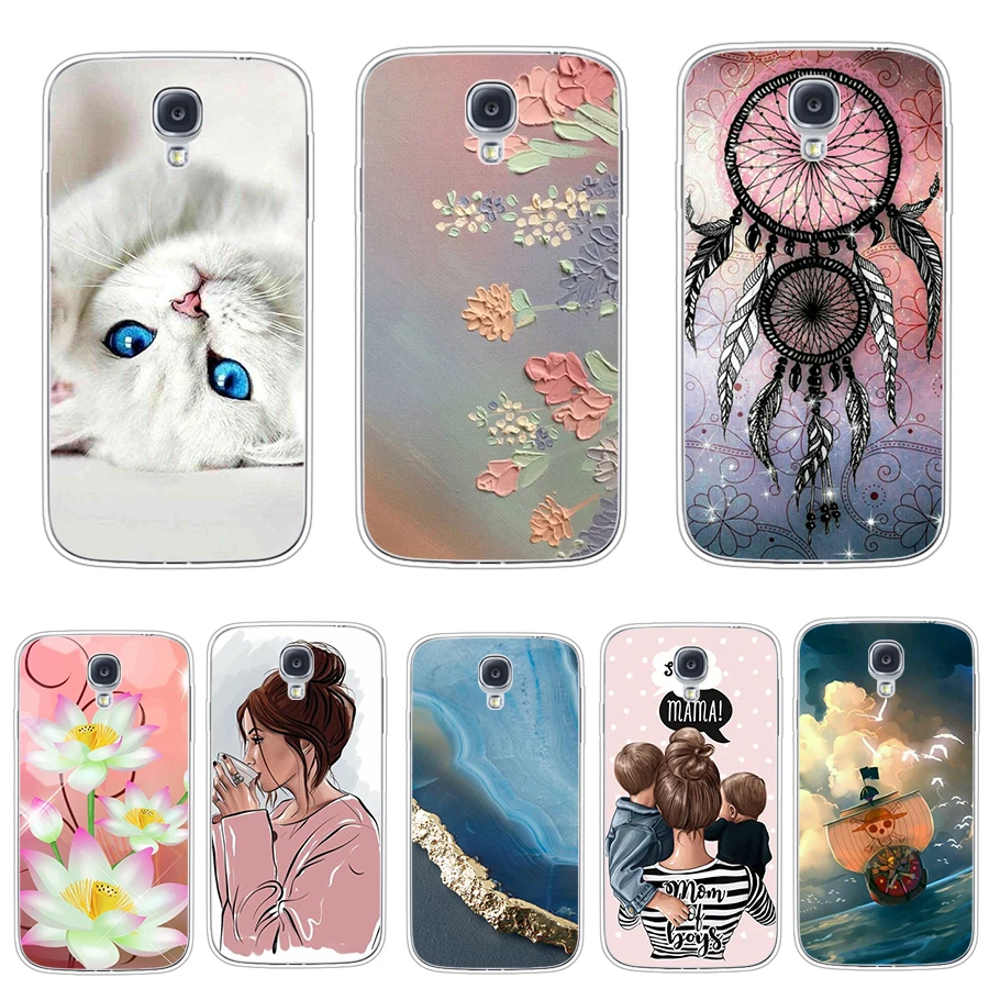 Силиконовый чехол для Samsung S4 Galaxy S 4 GT I9500 I9505 GT-I9500 i9515 I9506 I9507 I9502 чехлы | Мобильные