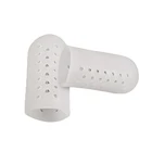 Силиконовые гелевые разделители для пальцев ног, 2 шт., растяжители, трубка для мозолей, волдыри, защитный Гель Защита большого пальца ног, инструмент для ухода за ногами