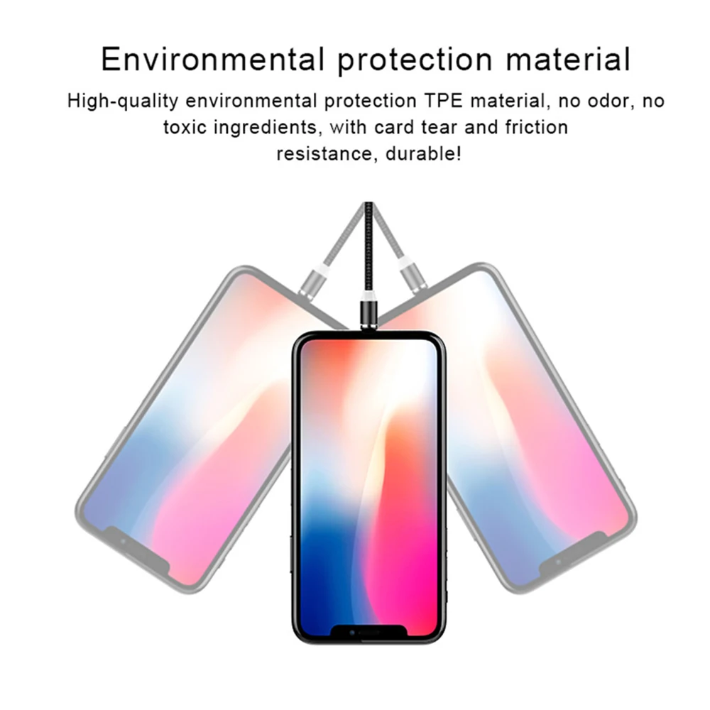 Магнитный USB-кабель для быстрой зарядки 2 м | Мобильные телефоны и аксессуары