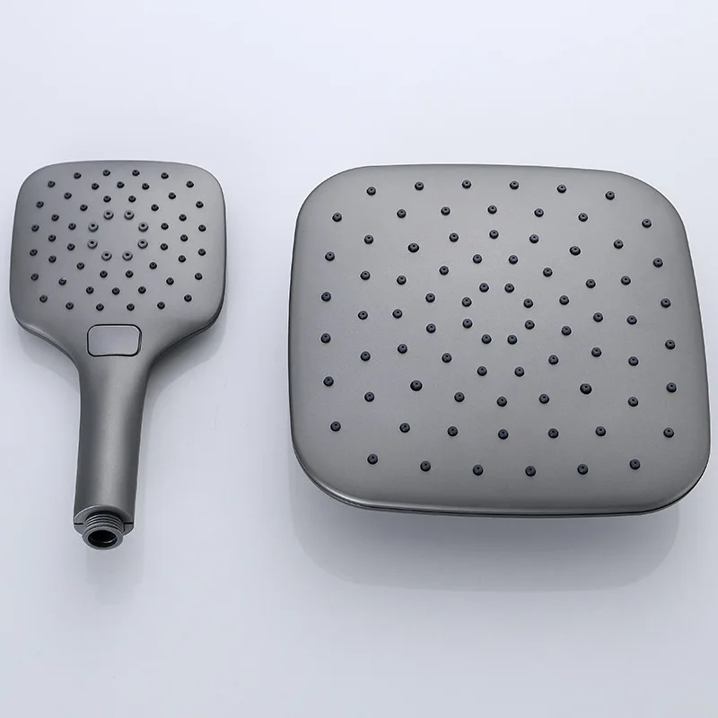 Новая насадка для душа ванной комнаты в настенном стиле черная трехступенчатая