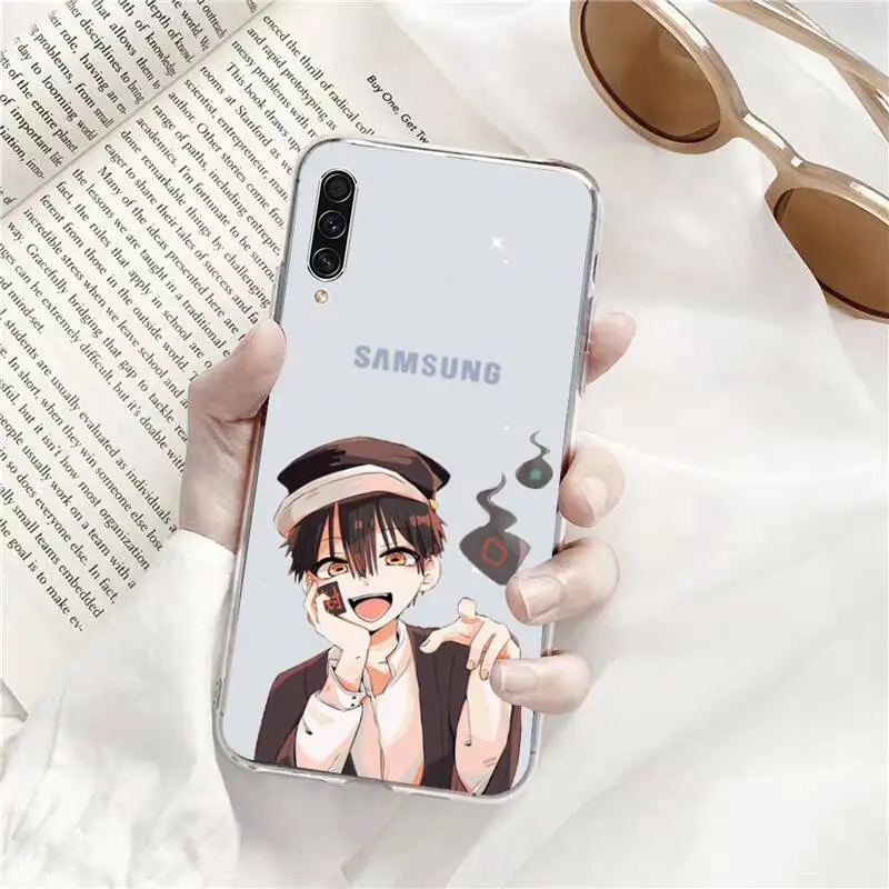 

Toilet-Bound Hanako-kun Phone Case Transparent for Samsung A71 S9 10 20 HUAWEI p30 40 honor 10i 8x xiaomi note 8 Pro 10t 11
