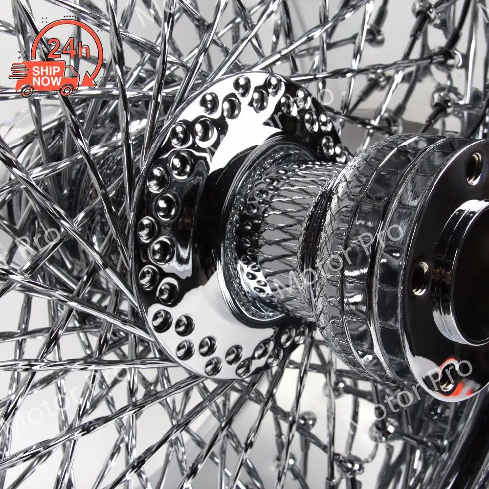 1 шт. для Harley Davidson FLSTC FAT нержавеющая сталь мальчиков мотоцикл задний обод колеса
