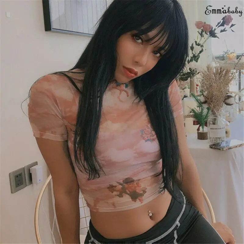 2019 модный тренд новейший женский прозрачный сетчатый &quotорганди&quot с коротким