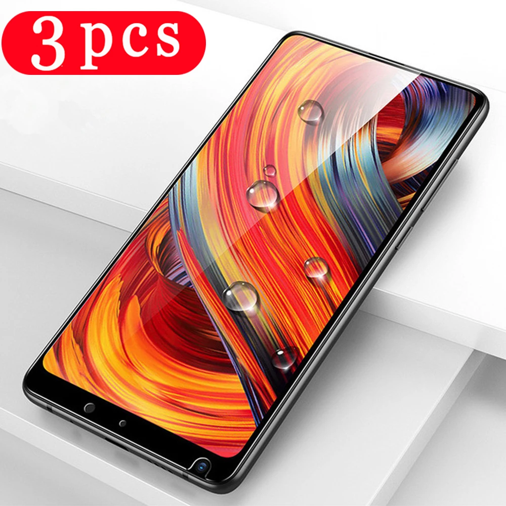Закаленное стекло 9D для xiaomi mi mix 2s 3 пленка защиты экрана телефона MAX 2 защитная на