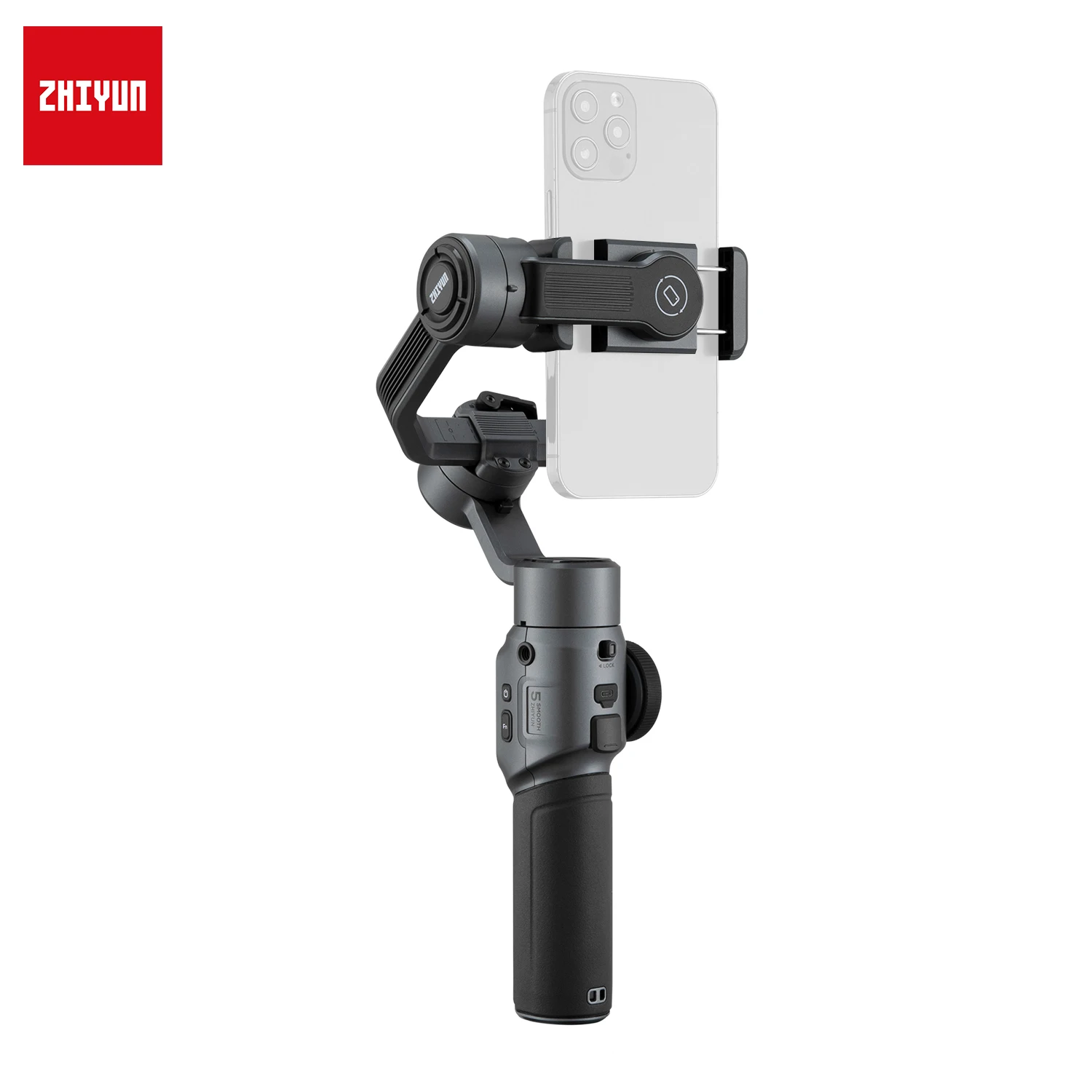 zhiyun smooth 5 3 axis handheld smartphone gimbal stabilizer for iphone 13 12 11 pro xs x se samsung s20 s10 huawei xiaomi poco free global shipping