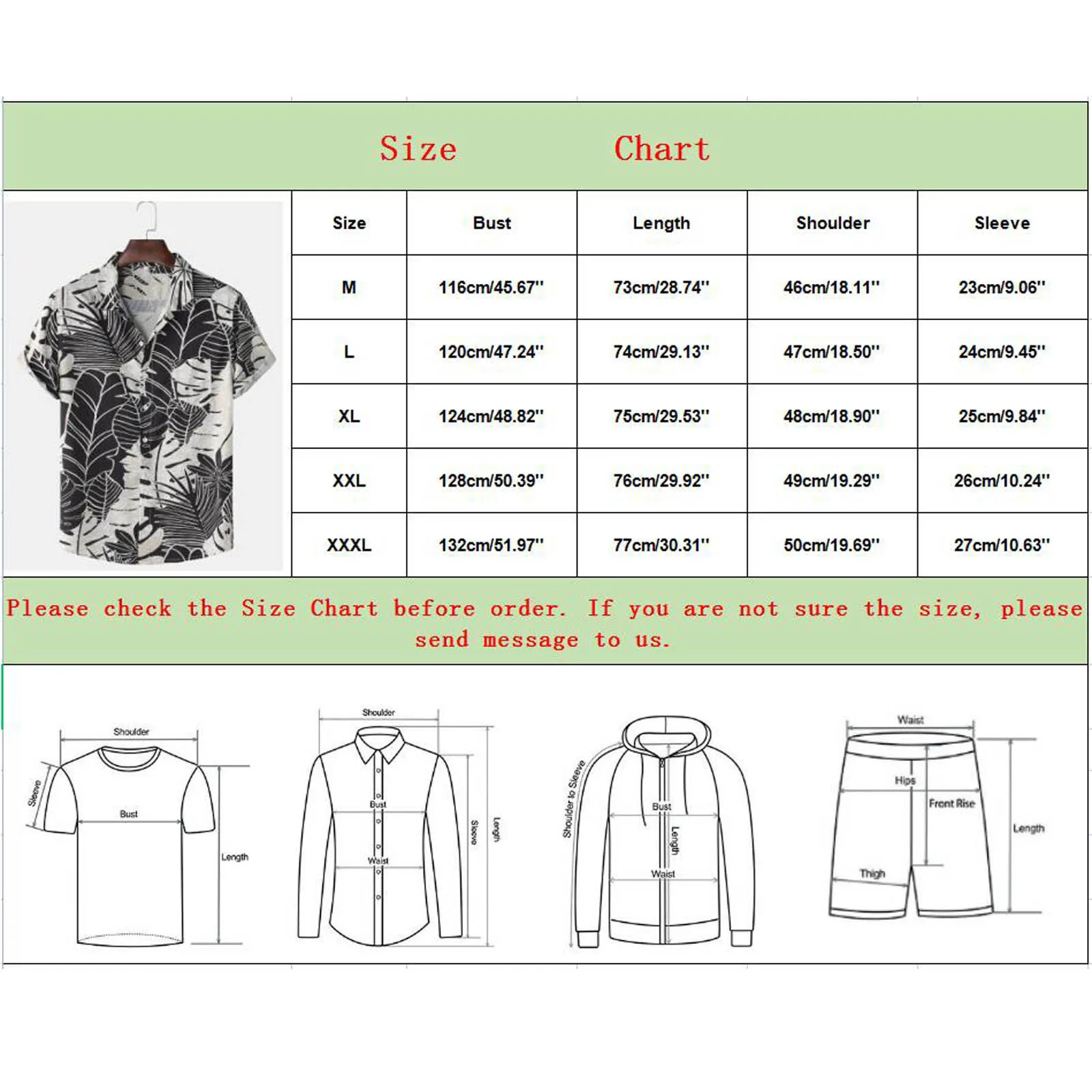 

Fashion Casual Streetwear Shirt Men 2021 Summer New Arrival Tops Male Huge Leaf Printed Pockets Short Sleeve Shirts Camisa