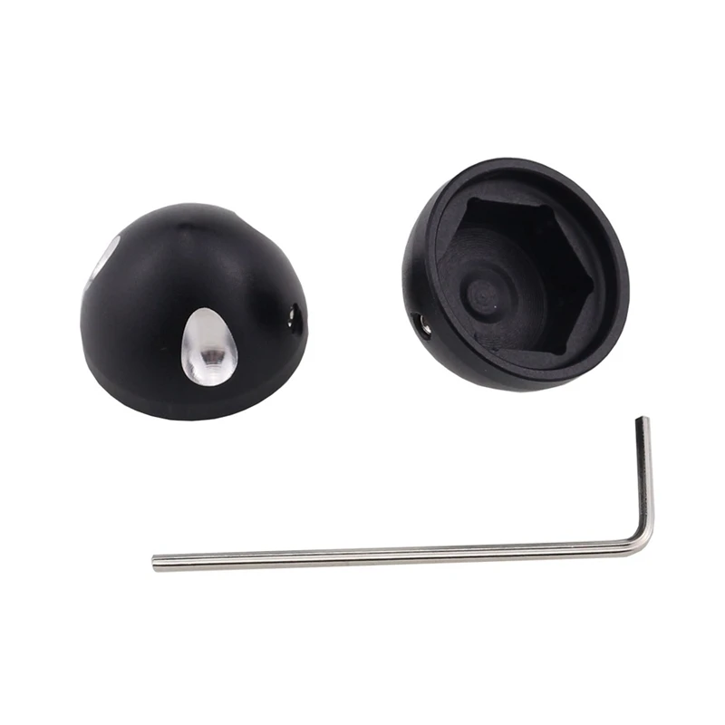 

Motorcycle Spark Plug Machined Head Bolts Caps Screws Nut Cover for TRIUMPH BONNEVILLE Black T120 T100