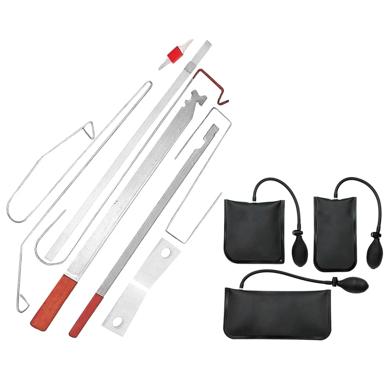 

12 шт., набор инструментов для открывания и разблокировки автомобильных дверей