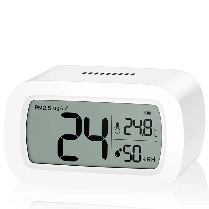 Точный мониторинг температуры и влажности PM2.5 умный детектор качества воздуха ЖК