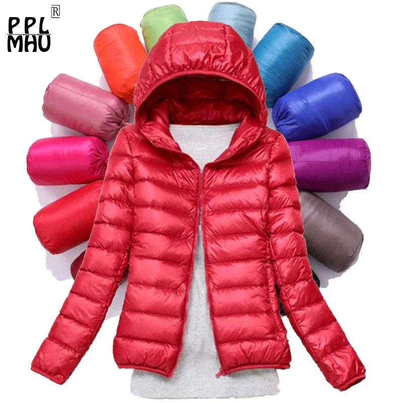 Зимняя куртка Женская хлопковая пуховая парка с капюшоном Женское пальто