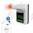Настенный инфракрасный термометр, совместимый с Bluetooth, Бесконтактный цифровой термометр для дома, офиса, школы